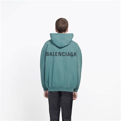 balenciaga green hoodie men.